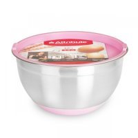 миска стальная с крышкой mix 24x12.5см 4.2л Mix