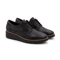 Женские дерби Clarks , черные Sharon Noel 26155990