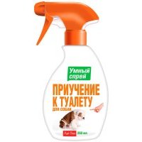 Средство Умный спрей - приучение к туалету для собак 200 мл 0187 