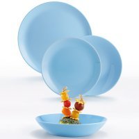 Столовый сервиз LUMINARC ДИВАЛИ ЛАЙТ БЛЮ 18 предметов, P2962 