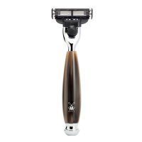 Бритва MUEHLE VIVO, Mach3, смола, цвет рога