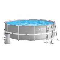 Каркасный бассейн Intex Prism Frame 366х99см (фильтр-насос 2006 л/ч+лестница)