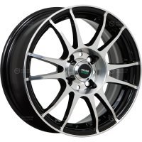 Колесный диск Megami MGM-3 6xR14 4x100 ET49 DIA56.6 MGM-3 6x14/4x100 D56.6 ET49 BKF