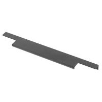 Ручка мебельная алюминиевая LIND 256/596 черный матовый 