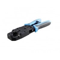 Клещи обжимные Hyperline HT-200AR для RJ-50 RJ-45 RJ-12 RJ-11 профессиональный с храповым механизмом HT-200AR