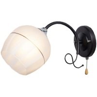 Бра IMEX MD.3314-1-W BK+CH