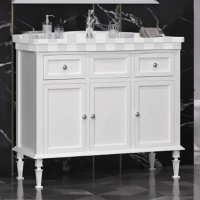 Тумба для комплекта Opadiris Кантара 105 белая 00-00003680