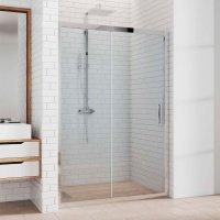 Душевая дверь в нишу Kubele DE019D2-CLN-CH 100 см, профиль хром DE019D2-CLN-CH-100х200