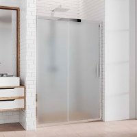 Душевая дверь в нишу Kubele DE019D2-MAT-CH 100 см, профиль хром DE019D2-MAT-CH-100х200