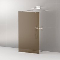 Душевая перегородка Cezares LIBERTA-L-2-90-BR-Cr