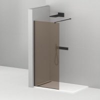 Душевая перегородка Cezares LIBERTA-L-1-90-BR-NERO