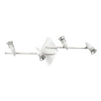 Спот Ideal Lux Alfa PB4 Bianco ALFA PL4 BIANCO