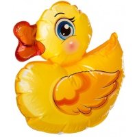 Игрушка надувная Уточка, с утяжелителем, (ВВ2567) 