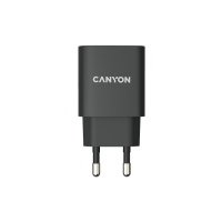 Зарядное устройство сетевое Canyon CNE-CHA20B02 USB-C, черный 