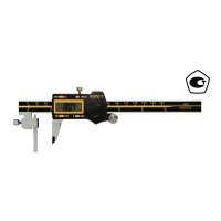 ASIMETO 316-06-2 Штангенциркуль цифровой для измерения толщины стен труб 0,01 мм, 0-150 мм, ABS 