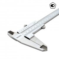 ASIMETO 341-12-4 Штангенциркуль нониусный тип 1; 0,02 мм, 0-300 мм 