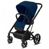 Прогулочная коляска с дождевиком Balios S Lux SLV Navy Blue 