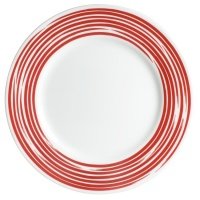 Тарелка обеденная 27 см Corelle Brushed Red 