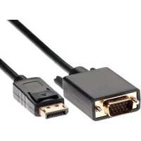 Кабель интерфейсный DisplayPort-VGA VCOM CG607-1.8M