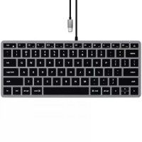 Клавиатура Satechi ST-UCSW1M-RU USB-C Wired Keyboard-RU (Russian) - провод Slim W1