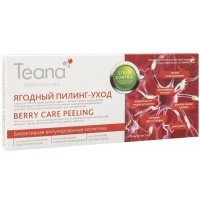 Нейроактивная сыворотка Ягодный пилинг-уход Teana Stress Control 
