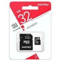 Карта памяти SmartBuy 32GB microSDHC Class10