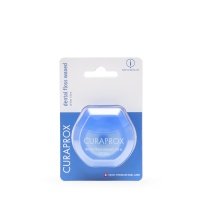 Curaprox Межзубная нить мятная 50 м DF834 вощеная, 50 м