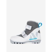 Ботинки для беговых лыж детские Nordway , Белый, размер 29 PEARL NNN