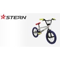 Велосипед BMX Stern Buzz 16", 2022, Серебряный, размер 105-125 BMX BUZZ 16"