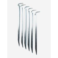 Набор колышков Outventure, 6 шт., Серебряный, размер Без размера Steel pegs set, 6 pcs