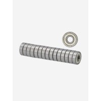 Набор подшипников FILA АВЕС 7, 16 шт., Серый, размер Без размера ABEC 7 BEARINGS SET 16 pack