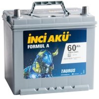 Автомобильный аккумулятор Inci Aku Formul A 60 Ач обратная полярность D23L 