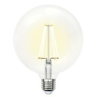 Филаментная светодиодная лампа E27 10W 4000K (белый) Sky Uniel LED-G125-10W-NW-E27-CL PLS02WH (UL-00004859) LED-G125-10W/NW/E27/CL PLS02WH картон