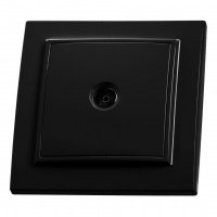 ТВ розетка (черный) Эрна Stekker PST10-9008-03 39476 PST10-9008-03 Эрна