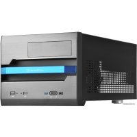 Корпус mATX SilverStone черный, без БП, USB Type-C, USB 3.0, audio SG12