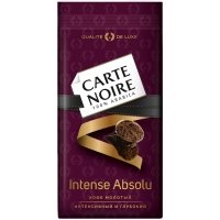 Кофе молотый Carte Noire Intense Absolu 230г Кофе Carte Noire Intense Absolu молотый пакет 230 г