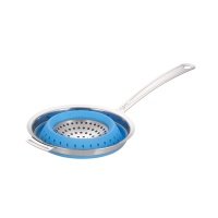 Силиконовый дуршлаг Gipfel 2608 16 см синий