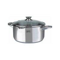 Кастрюля из нержавеющей стали Gipfel Cocktail 1249 24 см/4,5 л 1249