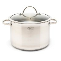 Кастрюля из нержавеющей стали Gipfel Victory 1370 24 см