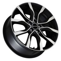 Литые колесные диски MAK HIGHLANDS Black Mirror 7x17 5x110 ET41 D65.1 Black Mirror (F7070HIBM41LG2X)