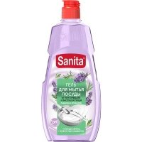 Средство для мытья посуды Sanita Лаванда + Розмарин 450г 23047