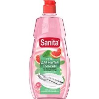 Средство для мытья посуды Sanita Грейпфрут + Мята 450г 23046