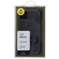 Чехол защитный Red Line Oslo для iPhone 11 (6.1") (черный) с кольцом УТ000018431 