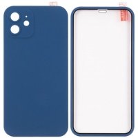 Защитный комплект Red Line 360° Full Body для iPhone 12 mini (чехол+стекло), темно-синий 360 Full Body iPhone 12 mini темно-синий