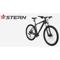 Велосипед горный Stern , 2022, Черный, размер 158-170 FORCE 2.0 29"