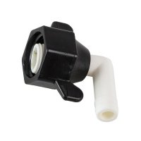 Фитинг SeaFlo угловой резьба-"елочка" 1/2"-14 NPT(F)x3/8" 
