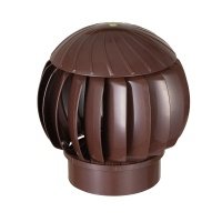 турбодефлектор 160мм пластик, коричневый rrtv 160 brown, era 