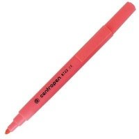 Маркер флуоресцентный Centropen 8722/1К красный 