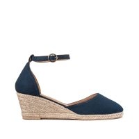 Туфли LA REDOUTE COLLECTIONS Туфли На танкетке 41 синий