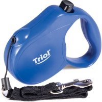 Triol Fusion рулетка-трос для собак, 5 м (S (до 12кг), синий) FD9006B
